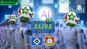 Siêu máy tính dự đoán bóng đá ngày 01/03 tâm điểm đội Hamburger gặp đội Bayer Leverkusen