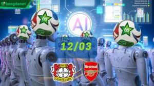Siêu máy tính dự đoán bóng đá ngày 03/12 tâm điểm đội Bayer Leverkusen gặp đội Arsenal